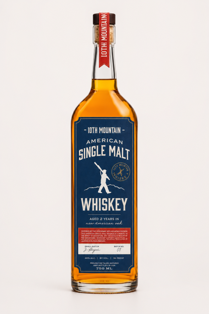 10th mountain american single malt whiskey ai gen