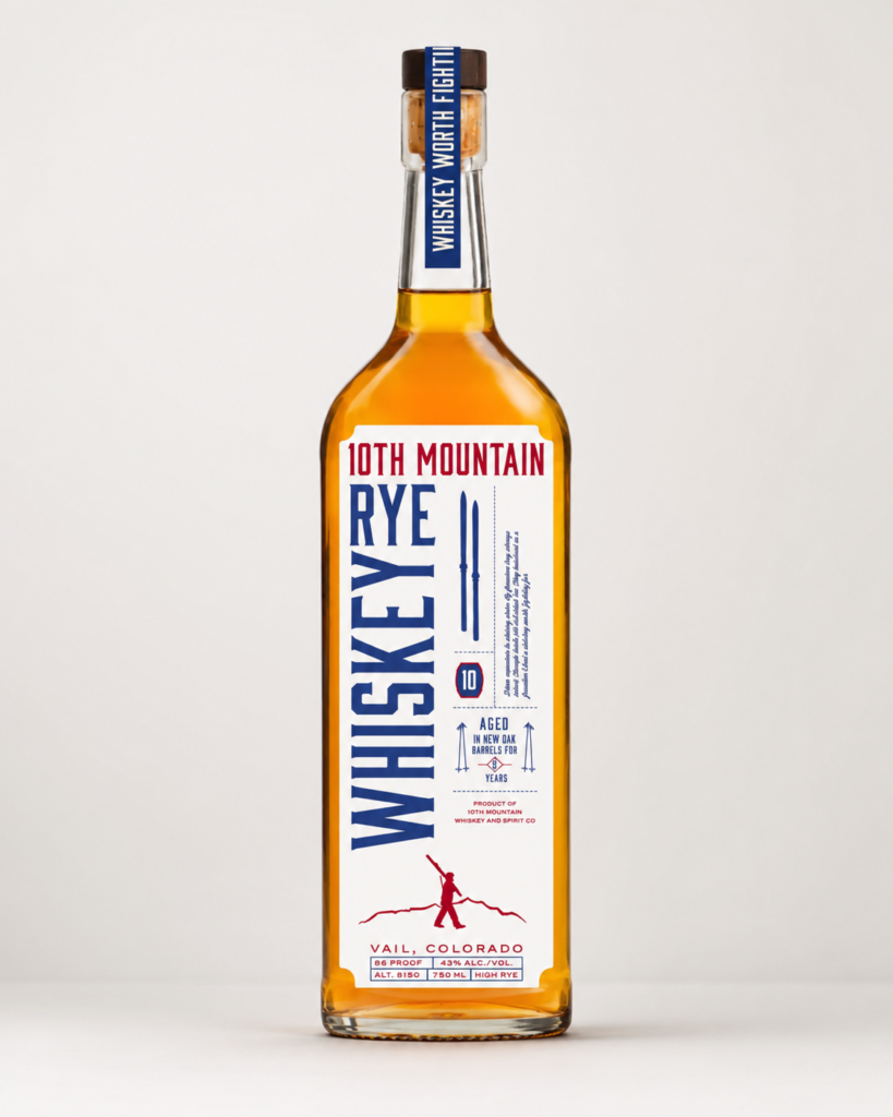 10th mountain rye whiskey ai gen
