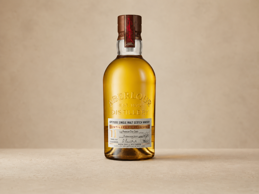 aberlour 11 year old distillery exclusive–american oak casks ai gen
