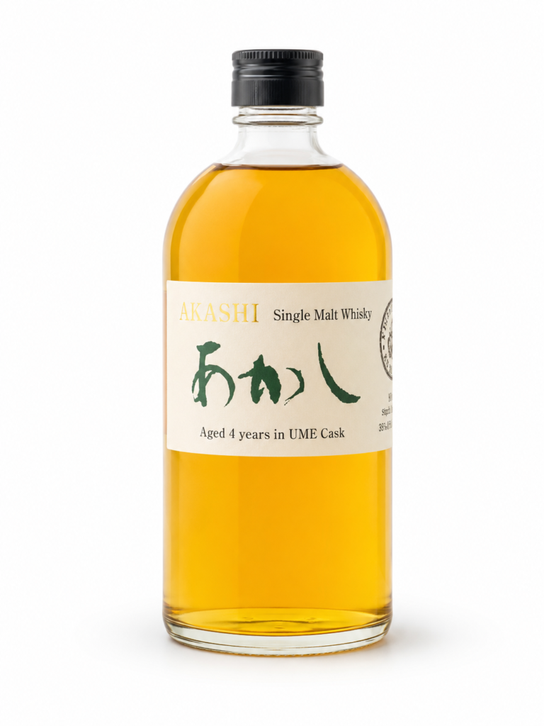 akashi single malt 4 year umeshu cask ai gen