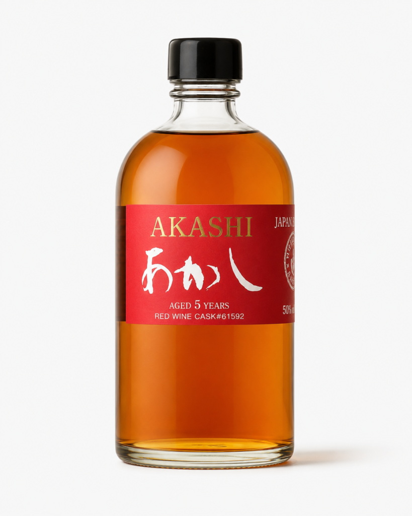 akashi single malt 5 year red wine cask ai gen
