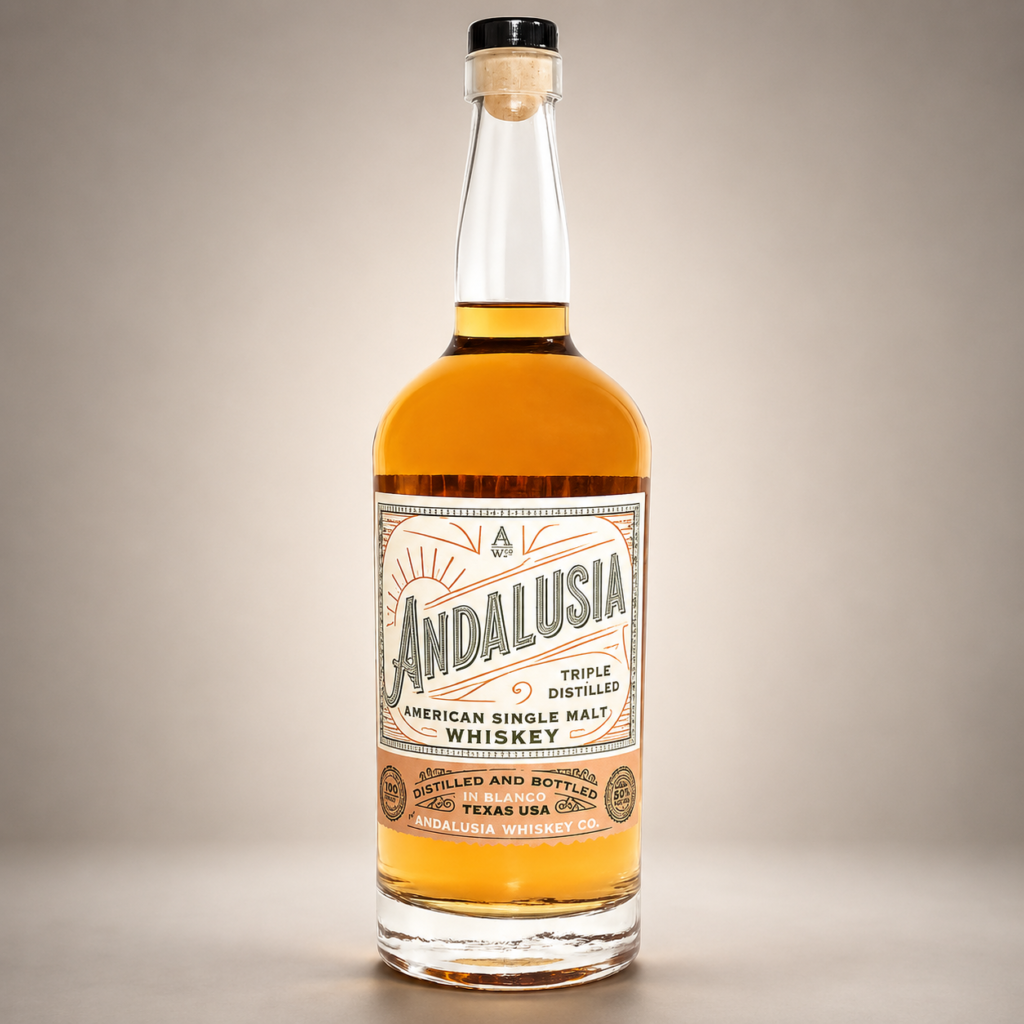 andalusia triple distilled american single malt ai gen