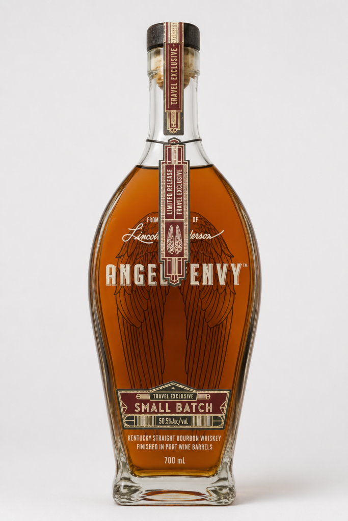 angel’s envy travel exclusive small batch bourbon ai gen